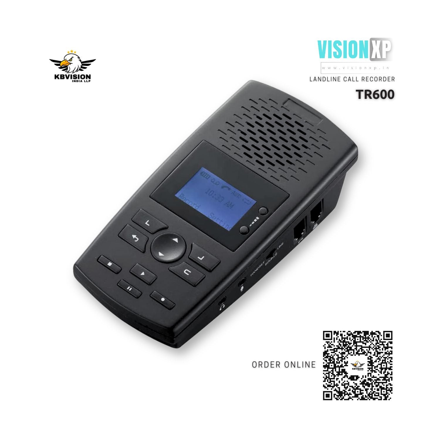 Automatic Landline Telephone Call Recorder - TR600 Automatic Landline Telephone Call Recorder - TR600